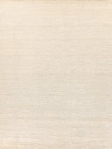 Exquisite Rugs Kaza Hand-knotted New Zealand Wool 4100 White/Ivory 9' x 12' Area Rug