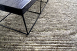 Exquisite Rugs Kaza Hand-knotted New Zealand Wool 4101 Gray/Ivory 6' x 9' Area Rug