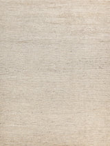 Exquisite Kaza Hand-knotted New Zealand Wool Light Silver/Ivory Area Rug 8.0'X10.0' Rug
