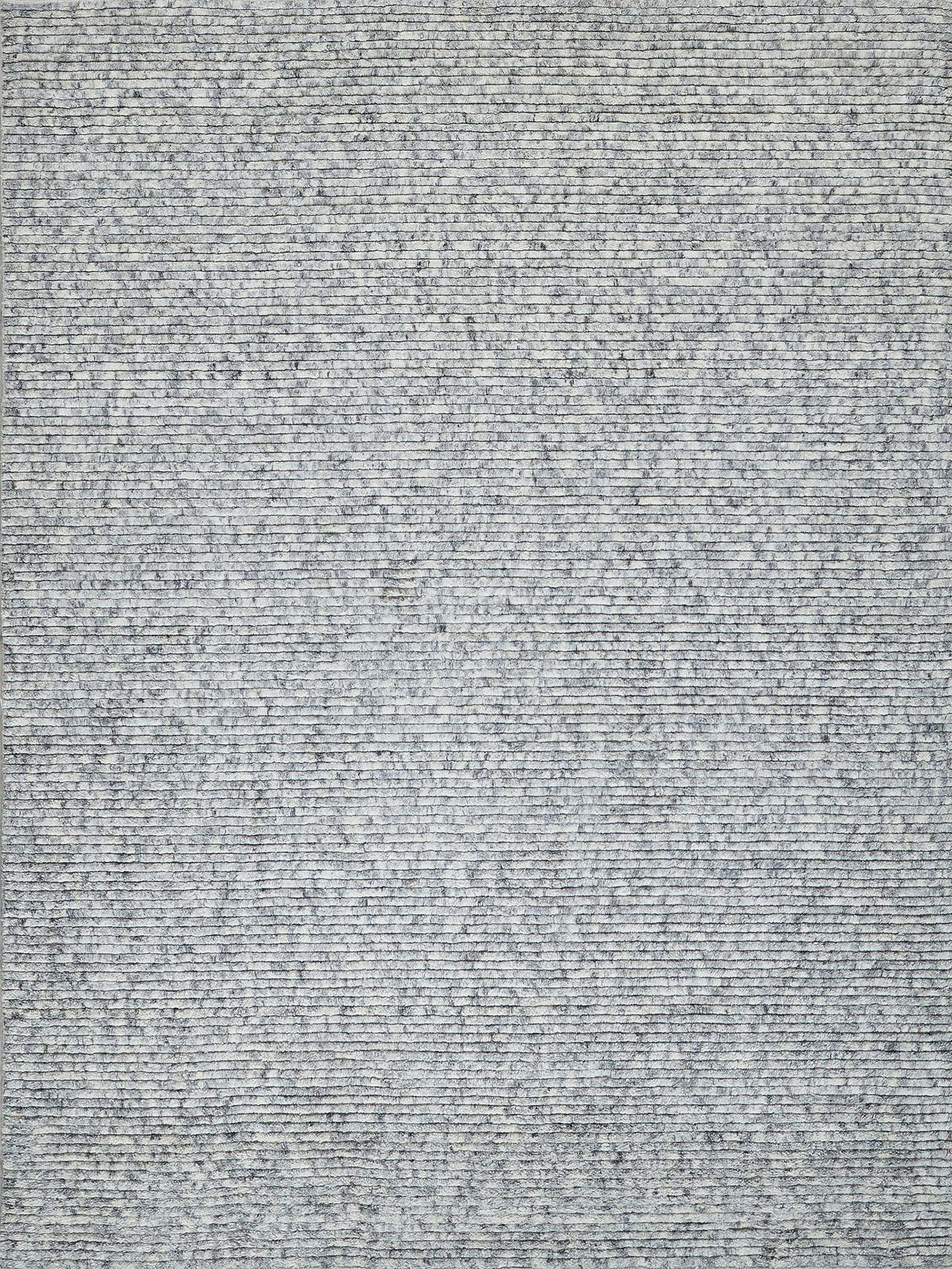 Exquisite Kaza Hand-loomed New Zealand Wool Ivory/Silver Area Rug 10.0'X14.0' Rug