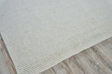 Exquisite Rugs Kaza Hand-loomed New Zealand Wool 5304 Ivory 10' x 14' Area Rug