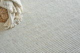 Exquisite Rugs Kaza Hand-loomed New Zealand Wool 5304 Ivory 8' x 10' Area Rug