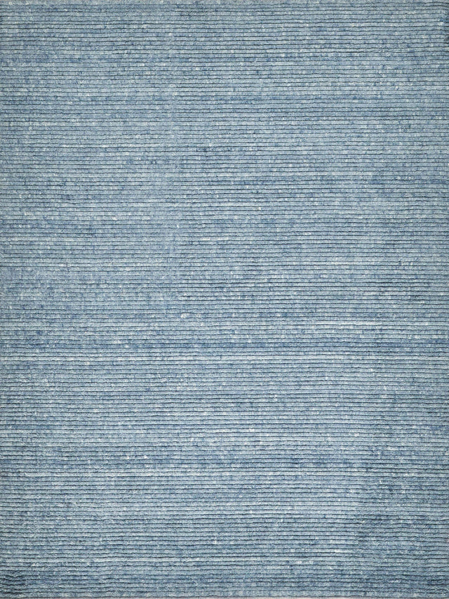 Exquisite Rugs Kaza Hand-loomed New Zealand Wool 5364 Blue 10' x 14' Area Rug