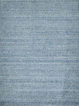 Exquisite Kaza Hand-loomed New Zealand Wool Blue Area Rug 10.0'X14.0' Rug