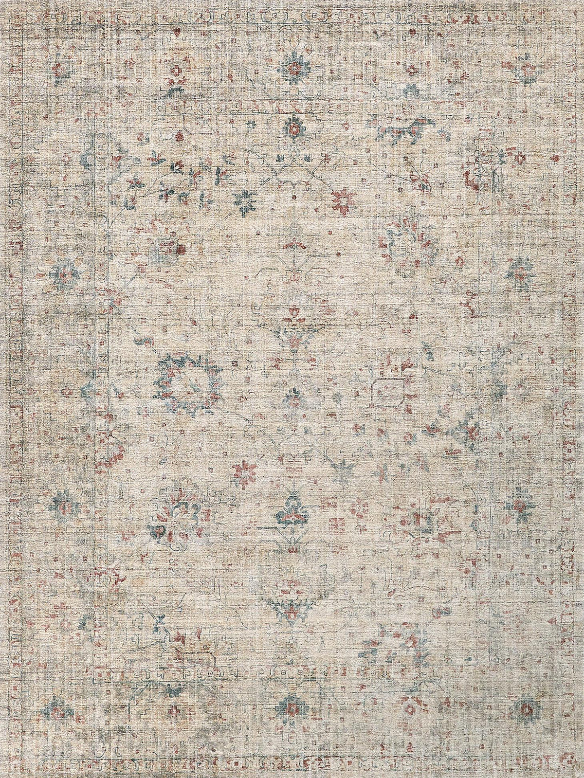 Exquisite Kensington Hand-loomed Wool/Bamboo Silk Beige Area Rug 14.0'X18.0' Rug