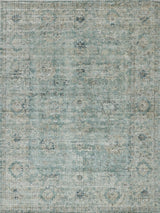 Exquisite Rugs Kensington Hand-loomed Wool/Bamboo Silk 5339 Blue 14' x 18' Area Rug