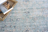 Exquisite Rugs Kensington Hand-loomed Wool/Bamboo Silk 5339 Blue 14' x 18' Area Rug
