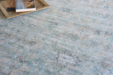 Exquisite Rugs Kensington Hand-loomed Wool/Bamboo Silk 5339 Blue 14' x 18' Area Rug