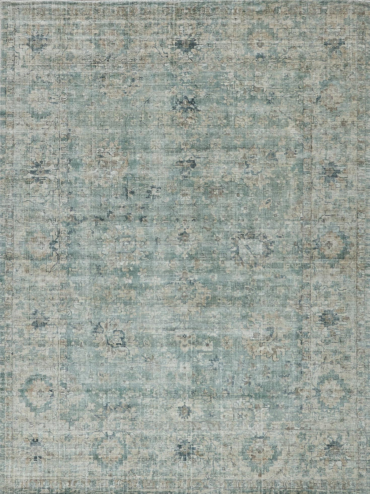Exquisite Kensington Hand-loomed Wool/Bamboo Silk Blue Area Rug 8.0'X10.0' Rug
