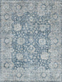Exquisite Rugs Kensington Hand-loomed Wool/Bamboo Silk 5340 Navy 8' x 10' Area Rug