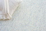 Exquisite Rugs Key West Hand-tufted New Zealand Wool 6026 Ivory/Blue 5' x 8' Area Rug