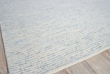 Exquisite Rugs Key West Hand-tufted New Zealand Wool 6026 Ivory/Blue 5' x 8' Area Rug