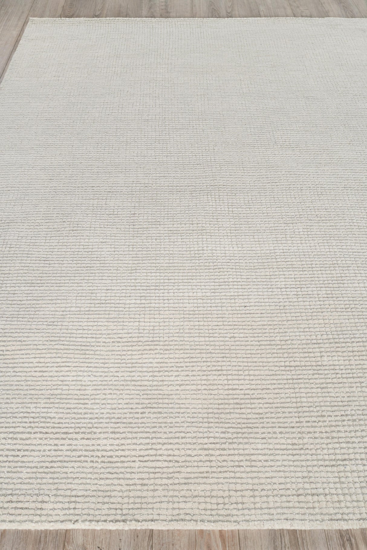 Exquisite Rugs Key West Hand-tufted New Zealand Wool 6027 Light Silver 8' x 10' Area Rug