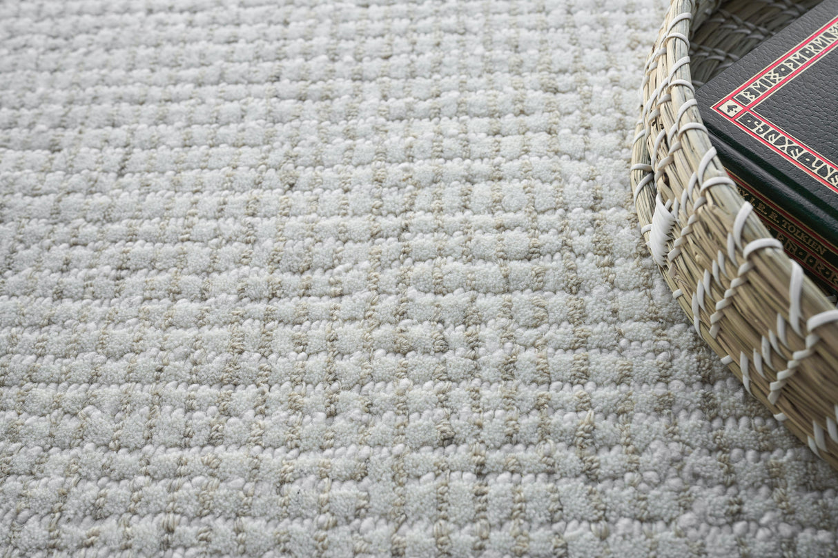 Exquisite Rugs Key West Hand-tufted New Zealand Wool 6028 Light Beige 5' x 8' Area Rug
