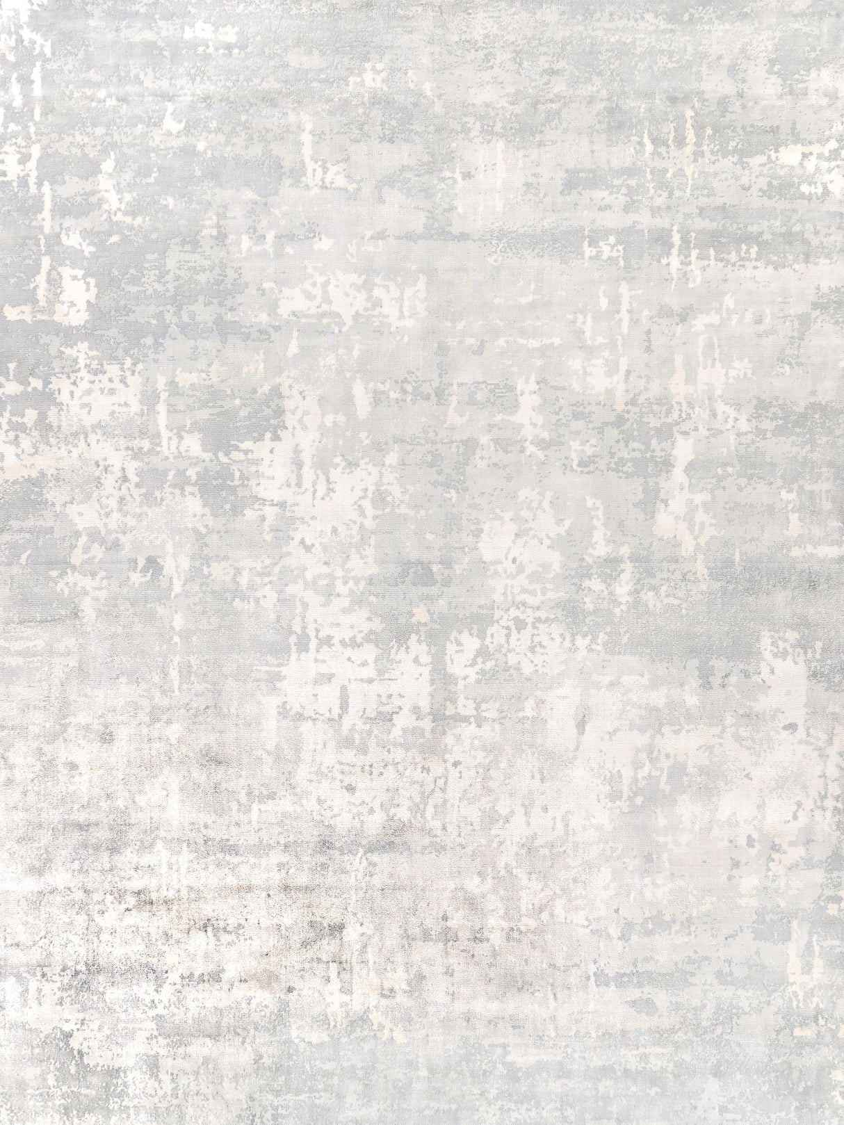 Exquisite Rugs Koda Hand-loomed Bamboo Silk 3710 Silver/Gray 10' x 14' Area Rug