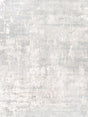 Exquisite Rugs Koda Hand-loomed Bamboo Silk 3710 Silver/Gray 8' x 10' Area Rug