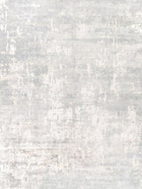 Exquisite Koda Hand-loomed Bamboo Silk Silver/Gray Area Rug 9.0'X12.0' Rug