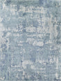 Exquisite Rugs Laguna Hand-loomed Wool/Bamboo Silk 4953 Blue/Multi 10' x 14' Area Rug