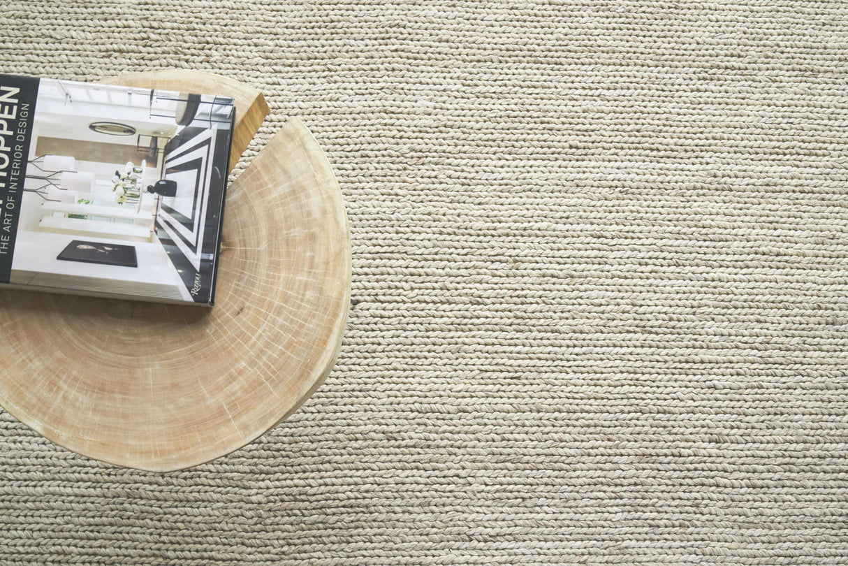 Exquisite Rugs Lauryn Handwoven Polyester/Cotton 3861 Beige 12' x 15' Area Rug