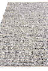 Exquisite Rugs Lauryn Handwoven Polyester/Cotton 3862 Silver 12' x 15' Area Rug