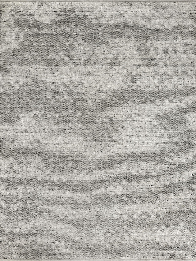 Exquisite Rugs Lauryn Handwoven Polyester/Cotton 3862 Silver 6' x 9' Area Rug
