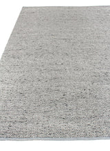 Exquisite Rugs Lauryn Handwoven Polyester/Cotton 3863 Gray 10' x 14' Area Rug