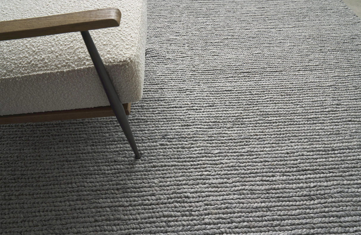 Exquisite Rugs Lauryn Handwoven Polyester/Cotton 3863 Gray 12' x 15' Area Rug