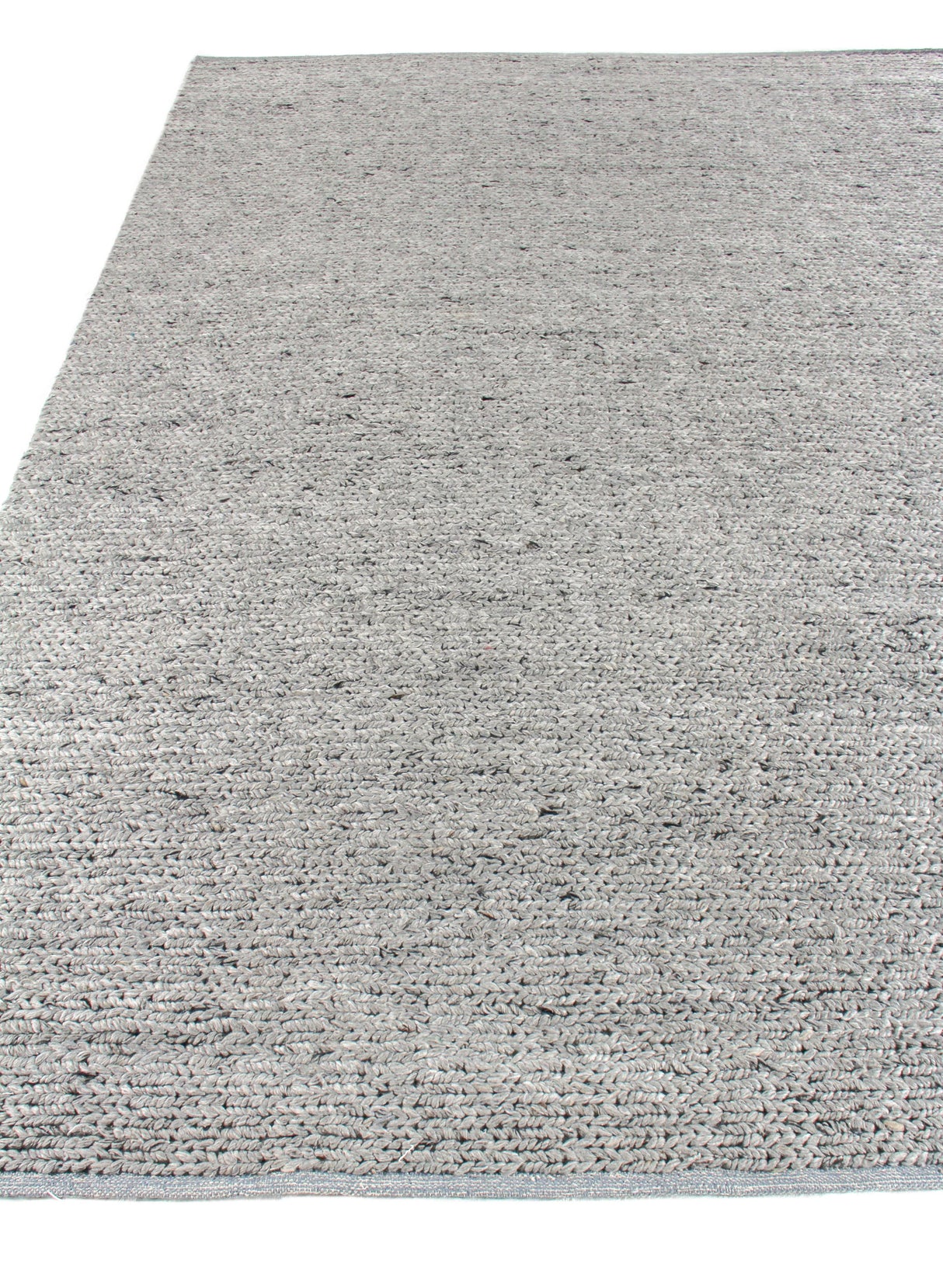 Exquisite Rugs Lauryn Handwoven Polyester/Cotton 3863 Gray 15' x 20' Area Rug