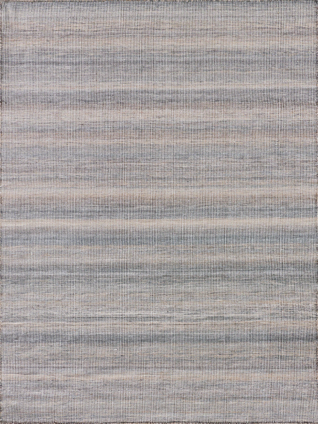 Exquisite Rugs Lenzi Indoor/Outdoor Flatweave PET yarn 4861 Gray/Ivory 10' x 14' Area Rug