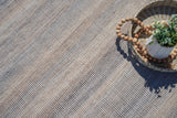 Exquisite Rugs Lenzi Indoor/Outdoor Flatweave PET yarn 4861 Gray/Ivory 10' x 14' Area Rug