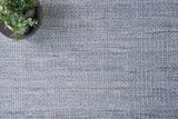 Exquisite Rugs Loro Indoor/Outdoor Flatweave PET yarn 4857 Light Silver 9' x 12' Area Rug