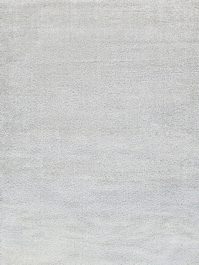Exquisite Rugs Luxe Shag Power-loomed Polyester/Microfiber 5478 Light Beige 4' x 6' Area Rug
