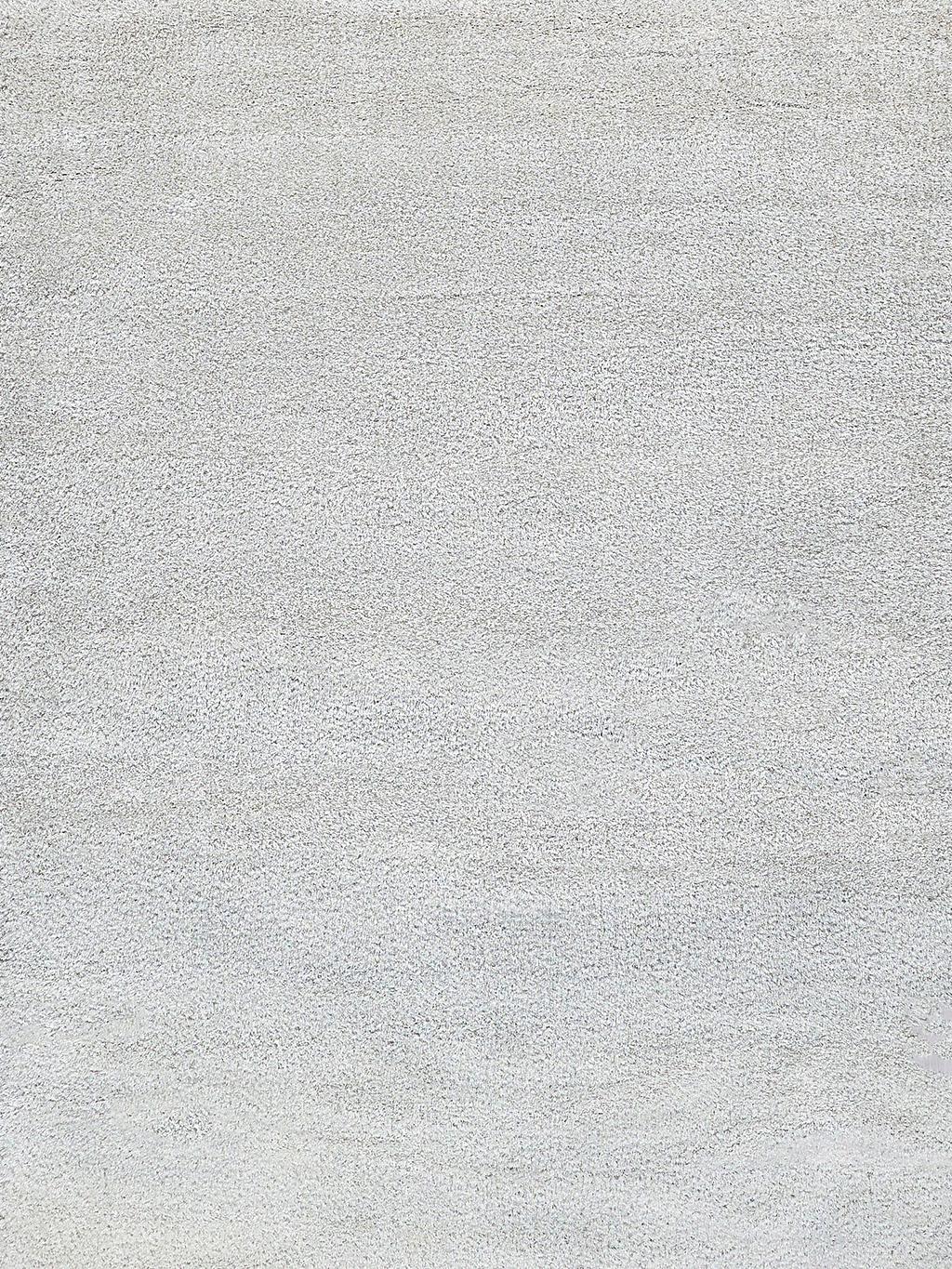 Exquisite Luxe Shag Power-loomed Polyester/Microfiber Light Beige Area Rug 4.0'X6.0' Rug