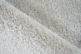 Exquisite Rugs Luxe Shag Power-loomed Polyester/Microfiber 5478 Light Beige 4' x 6' Area Rug
