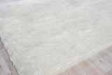 Exquisite Rugs Luxe Shag Power-loomed Polyester/Microfiber 5478 Light Beige 4' x 6' Area Rug