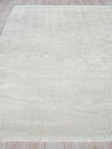 Exquisite Rugs Luxe Shag Power-loomed Polyester/Microfiber 5478 Light Beige 4' x 6' Area Rug