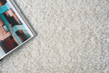 Exquisite Rugs Luxe Shag Power-loomed Polyester/Microfiber 5478 Light Beige 4' x 6' Area Rug