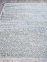 Exquisite Rugs Luxe Shag Power-loomed Polyester/Microfiber 5482 Silver 4' x 6' Area Rug