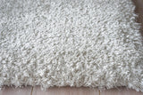 Exquisite Rugs Luxe Shag Power-loomed Polyester/Microfiber 5495 Taupe 10' x 14' Area Rug