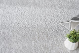 Exquisite Rugs Luxe Shag Power-loomed Polyester/Microfiber 5495 Taupe 10' x 14' Area Rug