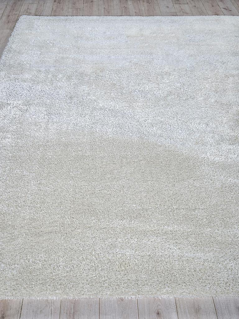 Exquisite Rugs Luxe Shag Power-loomed Polyester/Microfiber 5495 Taupe 4' x 6' Area Rug