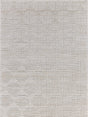 Exquisite Rugs Manzoni Hand-loomed New Zealand Wool 4873 Ivory 10' x 14' Area Rug