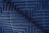 Exquisite Rugs Manzoni Hand-loomed New Zealand Wool 4875 Navy 9' x 12' Area Rug
