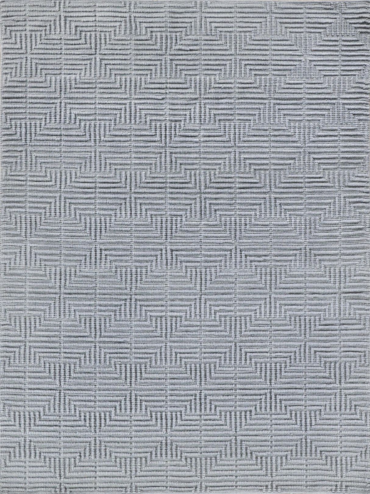 Exquisite Manzoni Hand-loomed New Zealand Wool Gray Area Rug 10.0'X14.0' Rug