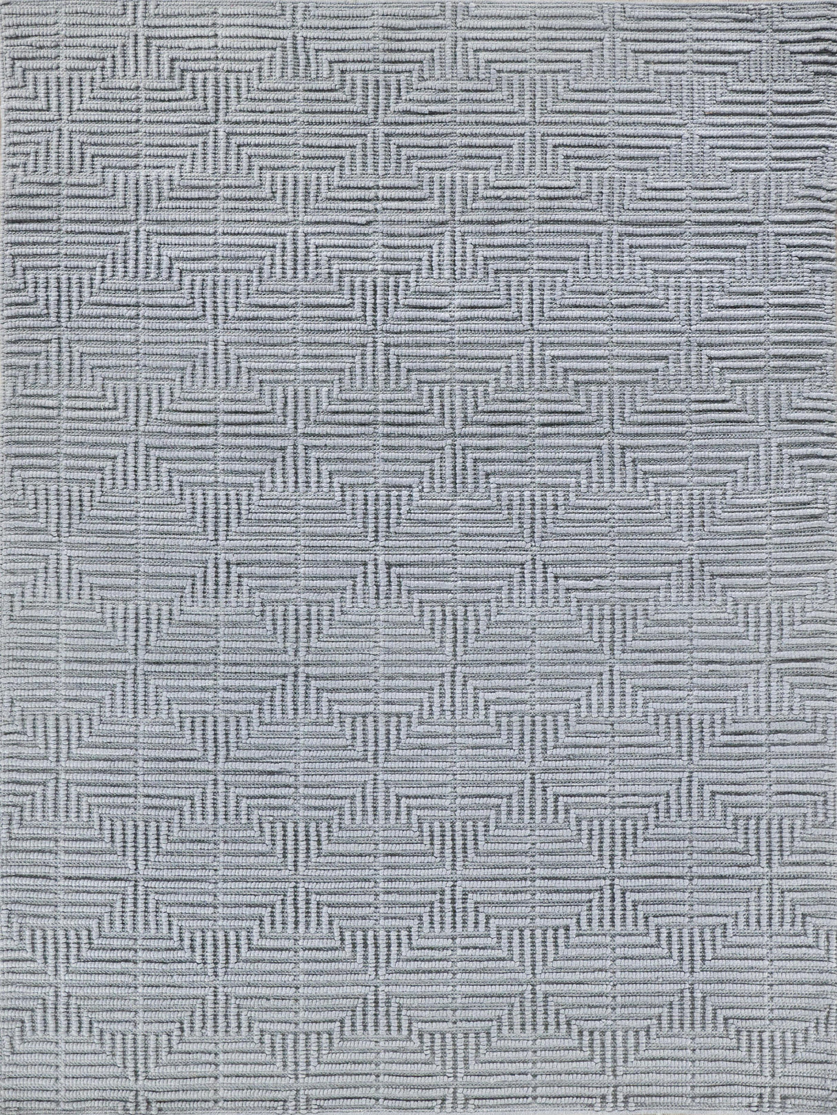 Exquisite Rugs Manzoni Hand-loomed New Zealand Wool 4958 Gray 12' x 15' Area Rug