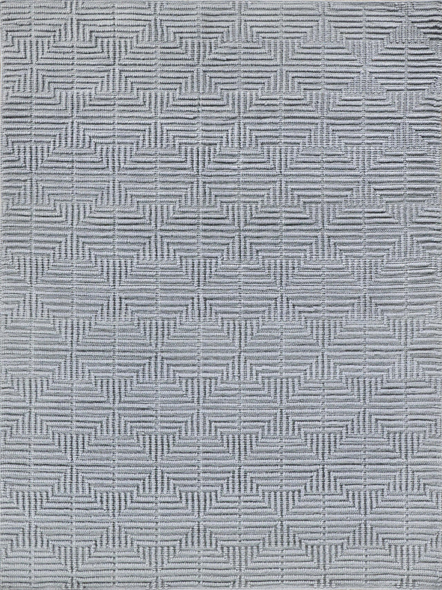 Exquisite Rugs Manzoni Hand-loomed New Zealand Wool 4958 Gray 12' x 15' Area Rug