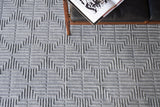 Exquisite Rugs Manzoni Hand-loomed New Zealand Wool 4958 Gray 12' x 15' Area Rug
