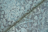 Exquisite Rugs Meena Hand-knotted Wool/Silk 2466 Blue/Light Blue 12' x 15' Area Rug