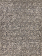 Exquisite Rugs Meena Hand-knotted Wool/Silk 2467 Beige/Brown 10' x 14' Area Rug