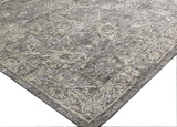 Exquisite Rugs Meena Hand-knotted Wool/Silk 2467 Beige/Brown 12' x 15' Area Rug